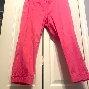 Size 12 New York and Company Stretch pink pants